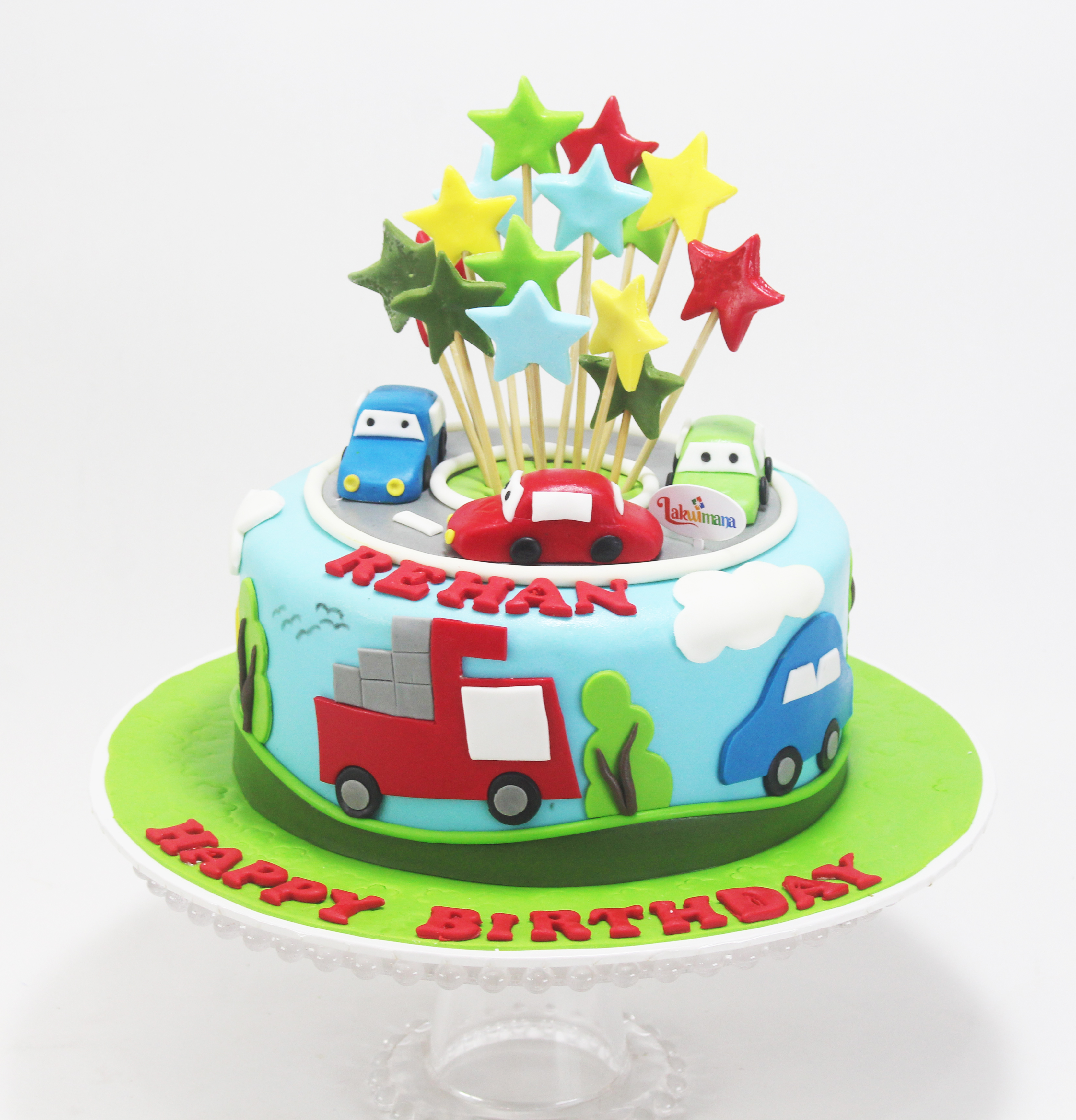 Car Fondant Cake 1.5kg